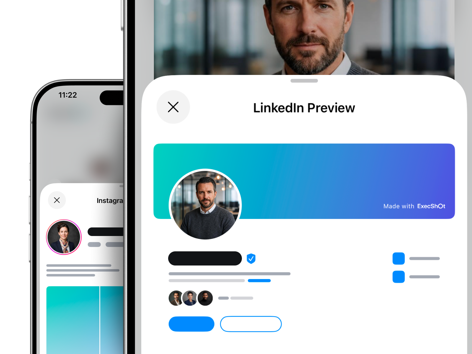 ExecShot custom prompt and visual reference tools
